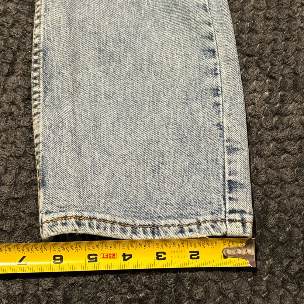 Levi's 511 Slim Fit Jeans Men W30 L30‎ Light Wash Distressed Ripped Stretch Den - Picture 12 of 13